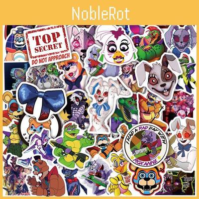 50 шт. Наклейки Fnaf Водонепроницаемые Клейкие Многоразовые Декор