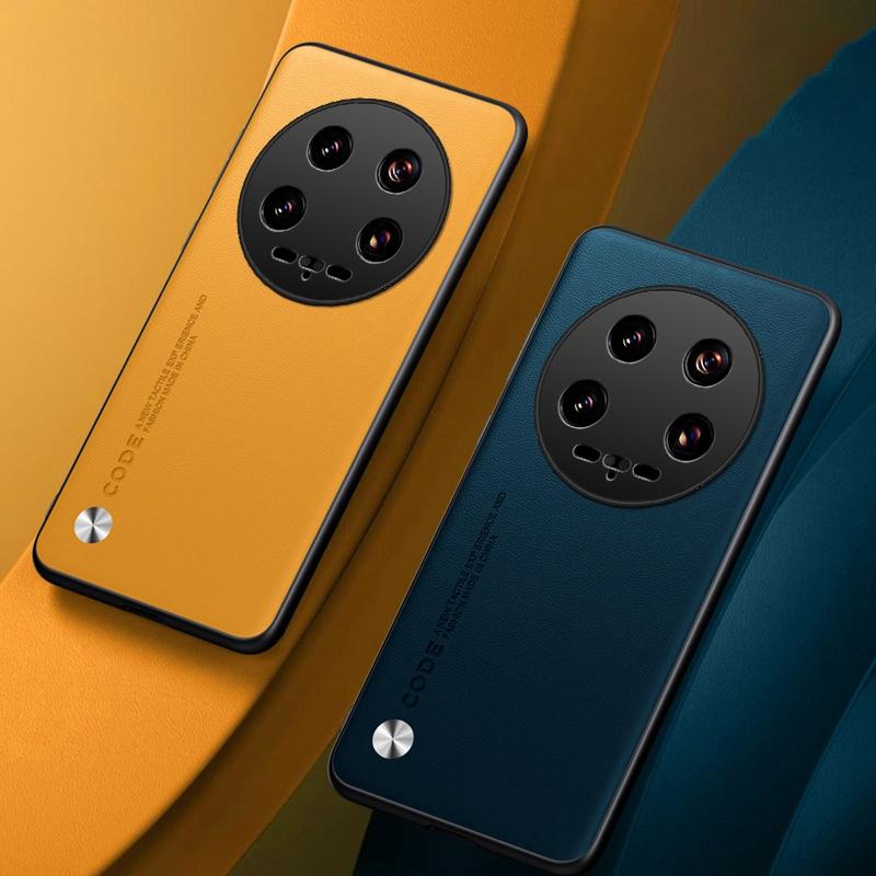 Роскошный чехол из искусственной кожи для Xiaomi 14 Ultra, задняя крышка, матовый силиконовый чехол для телефона с полной защитой для Xiaomi Mi 14 Pro 5G Mi14