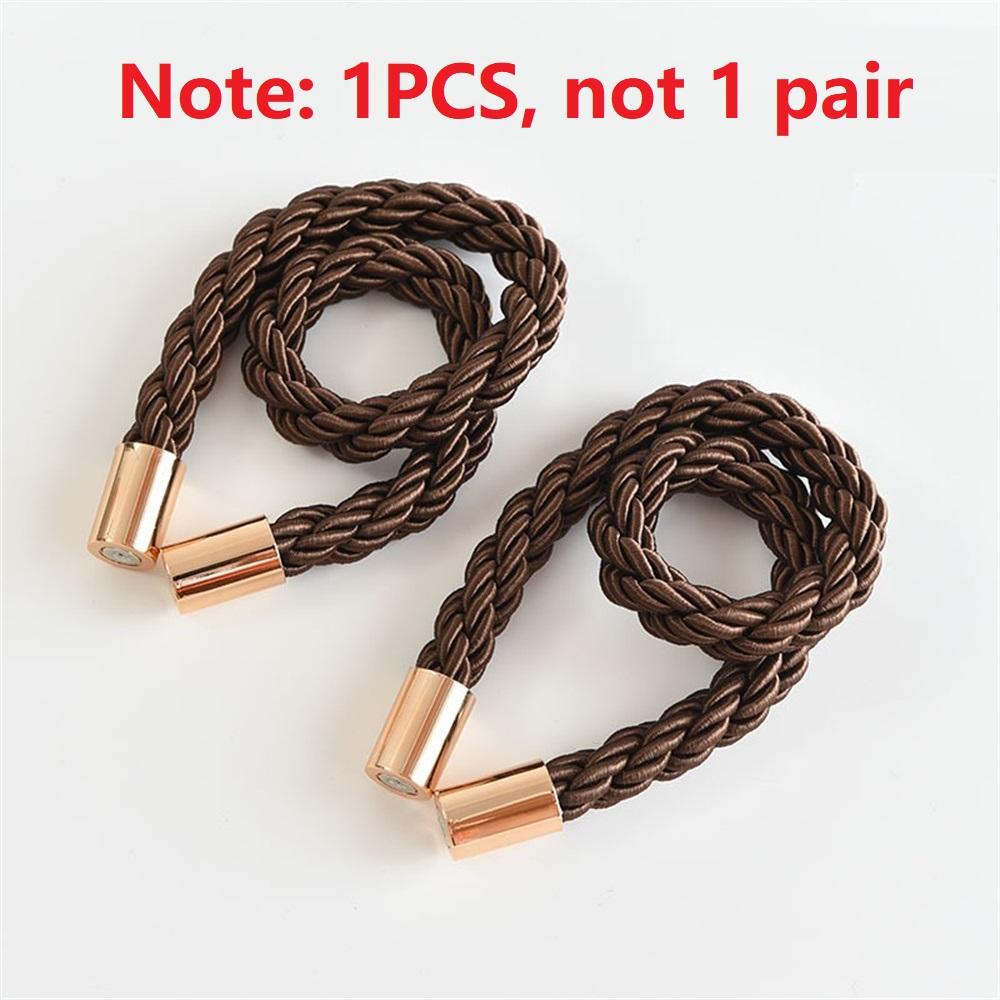 1pcs Curtain Magnet Buckle Curtain Buckle Binding Rope Punch-free Installation Decor Hanging Pendant Curtain Tie Buckle