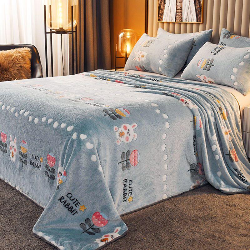 Одеяло из кораллового флиса на осень-зиму, теплая портативная простыня, покрывало для сна, одеяла для детей, домашний текстиль