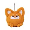 Panda Animal Doll Pendant Butter Bear Puppy Plush Keyring Animal Plush Toy Keychain  Bag Pendant