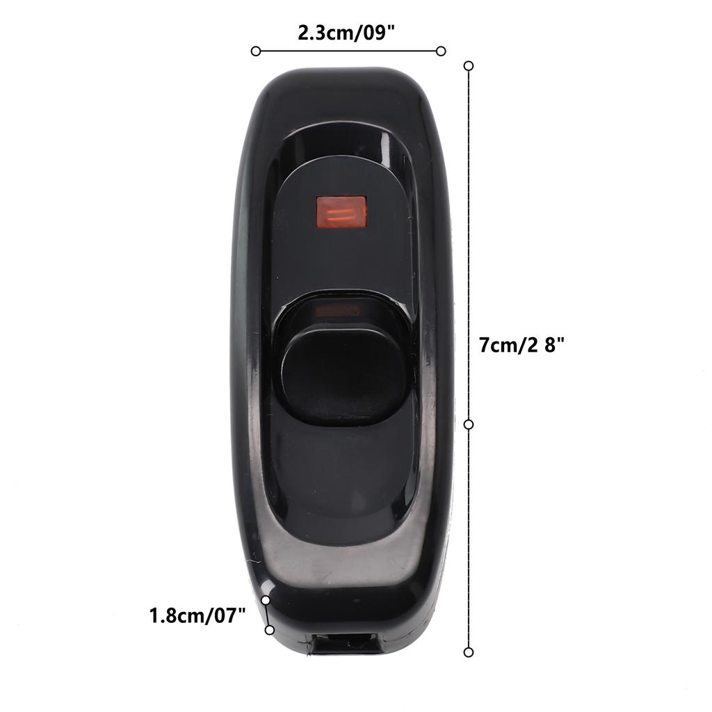 Innovative Design ON/OFF Button Lamp Switch Rated at 10A Perfectly Suited for Various Indoor Lighting Applications