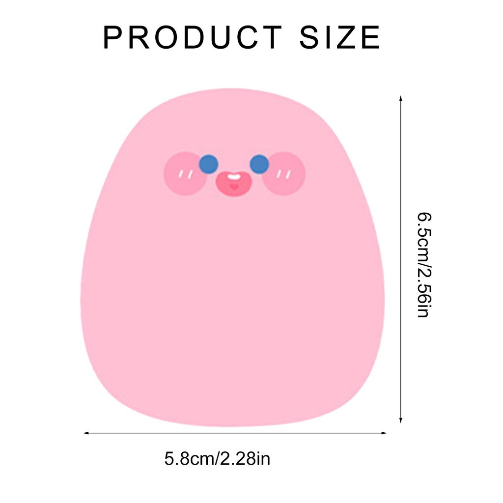 60 листов мультяшной бумаги для заметок самоклеящаяся бумага для заметок цветная бумага для заметок блокноты 2.28x2.56 дюймов для учеников учителей