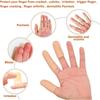 20 шт. напальчников, силиконовые протекторы для кончиков пальцев при трещинах пальцев, ранах