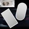 Shatterproof Stainless Steel HD Auto Visor Car Makeup Mirror Car Interior Cosmetic Mirrors