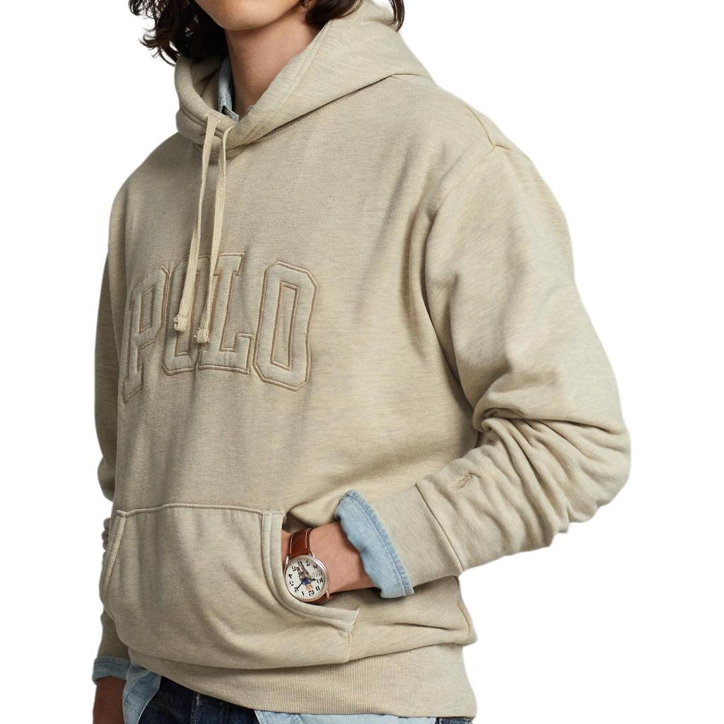 Мужская толстовка флис с капюшоном и длинным рукавом с вышивкой логотипа Polo Ralph Lauren FW25 MNPOKNI16822494-270