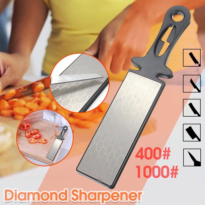 Double Side Diamond Sharpening Stone Whetstone Ceramic Knife Dual Sharpener Grindstone Kitchen Knife Grinding Tools