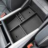 Center Console Organizer For Volkswagen Atlas/Cross Sport 2025 Armrest Box Storage Center Console Tray ABS Accessories Car Box