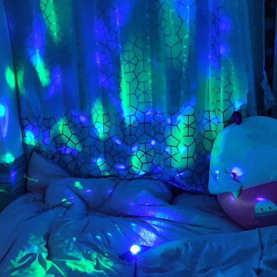 Мини-USB диско-светильник для телефона, ноутбука, голосовое управление и музыкальный ритм, автомобильный атмосферный свет, красочный светодиодный сценический свет для бара