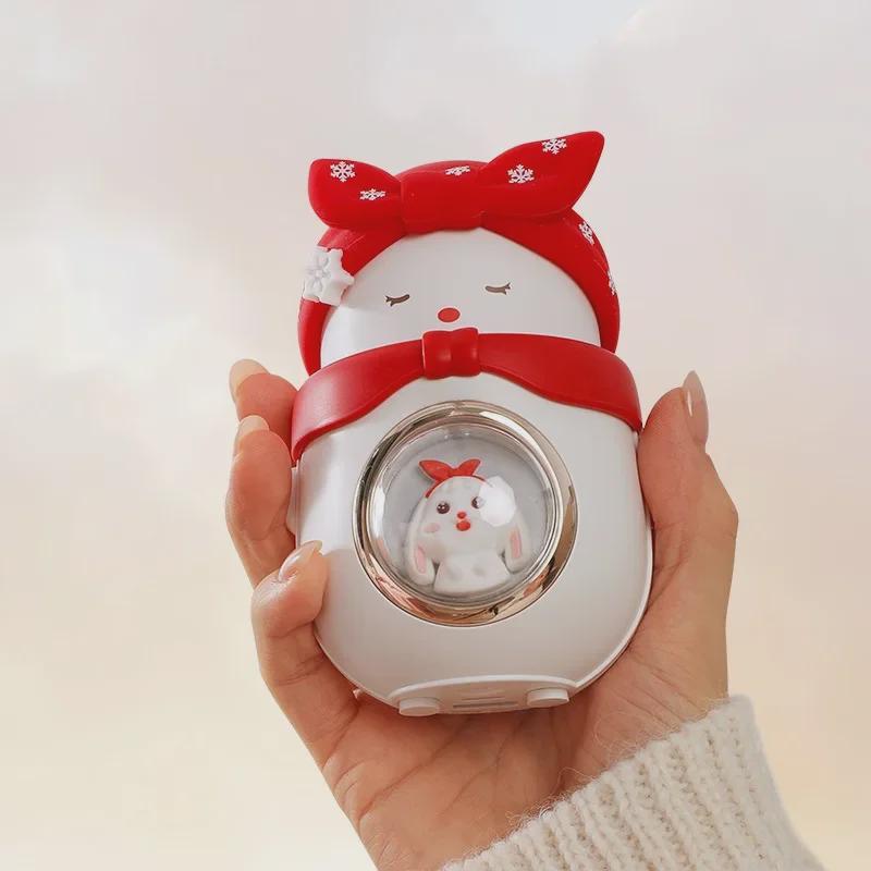 Cartoon Mini Hand Warmer & Power Bank: USB, Portable, Explosion-Proof