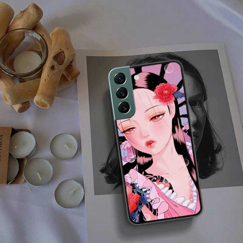Shintaro Horror Cartoon Kago телефон для Samsung Galaxy S20 FE S21 Plus S22 S23 S24 Ultra чехол S10 S10E S9 S8 S7 Edge Cover Silico