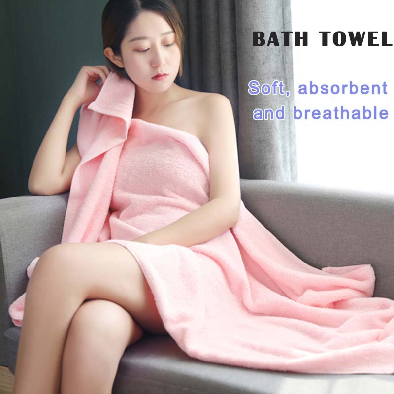 Толстое банное полотенце из чистого хлопка, впитывающее домашнее гостиничное полотенце из микрофибры, быстросохнущее, очищающее, полотенце для душа, для волос, ванная комната, семейное полотенце для лица, чесаный хлопок