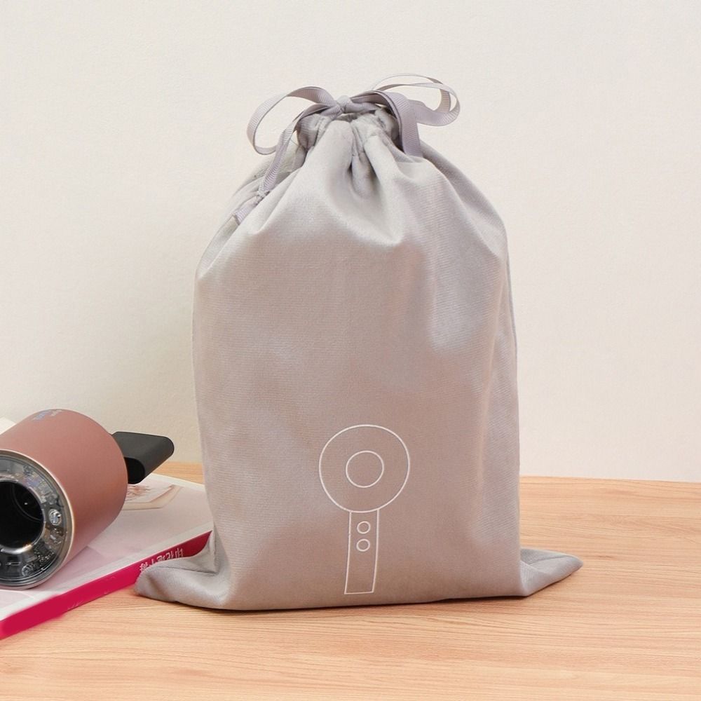 Dust-poof Hair Dryer Bag Large Capacity Drawstring Storage Bag Hairdryer Storage Bag  for Home