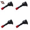 4 катушки зажигания для Honda Jazz GD 1.5L 2002 - 2008 OEM 30520-PWC-003 CM11-110
