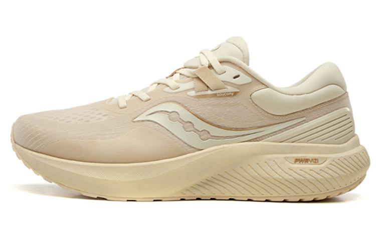 Men's Sneakers Saucony Surge Cushioning Slip Resistant Abrasion Resistant Low top Running Shoes Unisex Beige