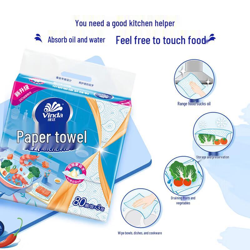 Tempo Pocket Tissues & Kitchen Paper Towels Set