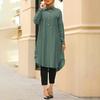 Muslim Quality Retro Women's Cotton Linen A-line Dress - 2021 Summer Collection