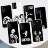 One Piece Black Art Crtoon Phone Case For Samsung Galaxy A53 A52 A73 A72 A12 5G A13 A22 A23 A32 A33 A02S A03S A42 A43 A50S Coque
