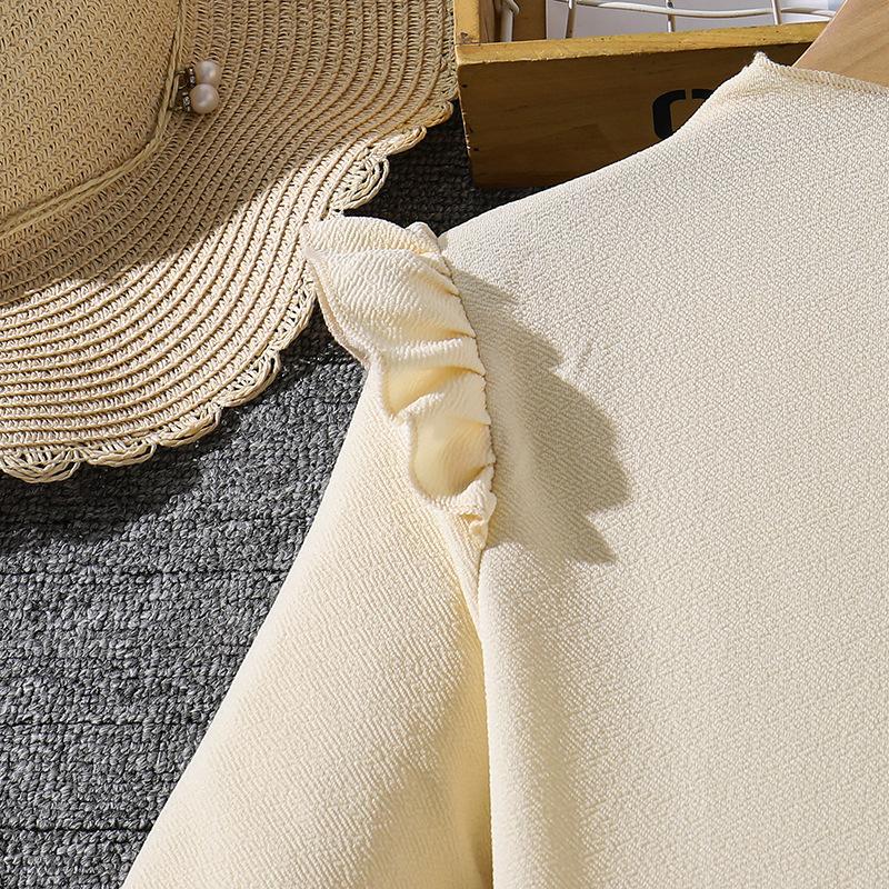 Платье для девочек 8-12 лет – Осенняя новинка: Элегантное плиссированное вечернее платье с воротником-стойкой и длинными рукавами