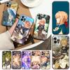 Apple Case For iPhone 11 12 13 Pro Max Mini XS X XR 7 8 6 6S Plus SE 2020 Soft Silicone Cases Cover Violet Evergarden Girl Anime