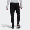 adidas Мужские вязаные спортивные штаны черные умеренной посадки прямые HF8766