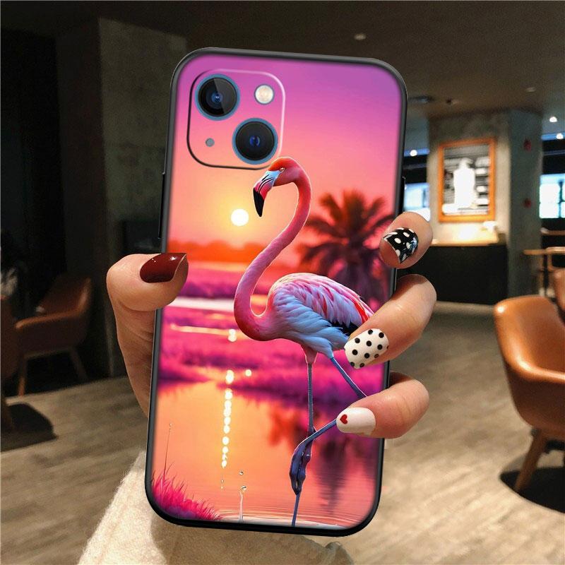 IK28 Flamingos Pink Phone Case for Samsung Galaxy M06 M15 M16 M35 M55 M56 A36 A42 A50 A50S A51 A52 A32 A33 A05 A05S A06 A16 A20