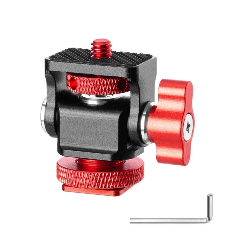 Модернизированная металлическая подставка для мониторов с регулируемым демпфированием Snail PTZ, крепление «горячий башмак» для камеры, универсальные аксессуары для фотографии PTZ