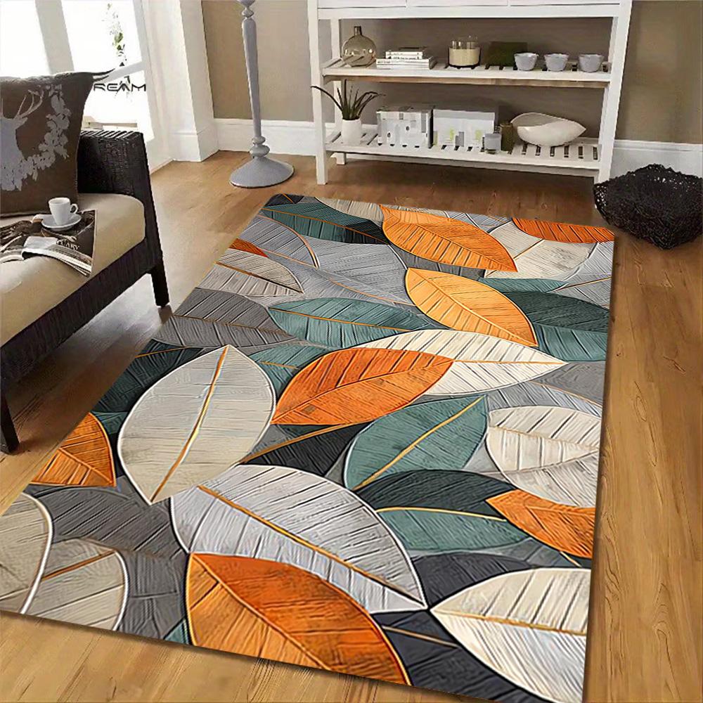 Greek Key Pattern Rug Decoration,Carpet,Living Room,Bedroom, Non-slip,Square rug