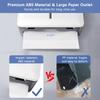 Wall Mount Paper Towel Dispenser Multifold Hand Towel Tissue Holder with Key Lock for Bathroom Kitchen Bedroom