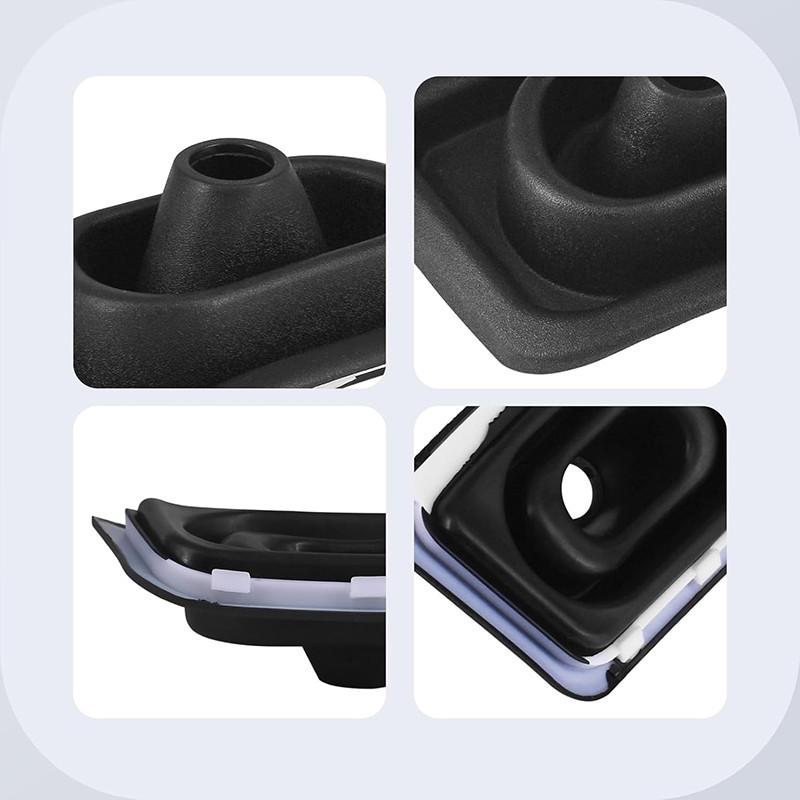 1 шт. Черный чехол рычага переключения передач с инструментом для снятия 68400287AA подходит для Dodge Ram 2011-2022