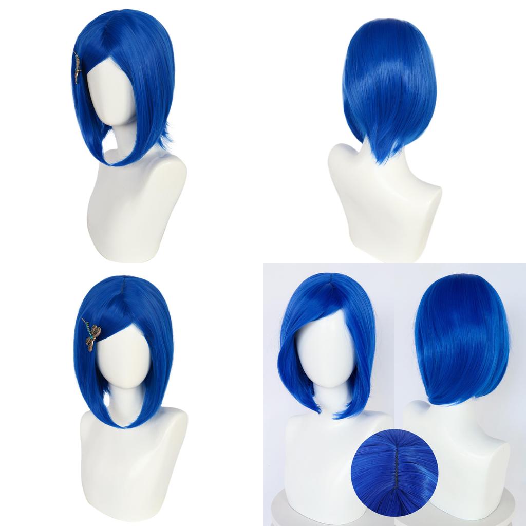 Coraline The Secret Door Cosplay Wig With Hightemperature Silk For Role Play And Costume Parties