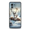 Cartoon Animal Deer Phone Case Cover for Xiaomi Mi 17 15 14 13 12 11 Ultra 15T 14T 13T 12T 11T Pro Lite 5G Soft TPU Shell Capas