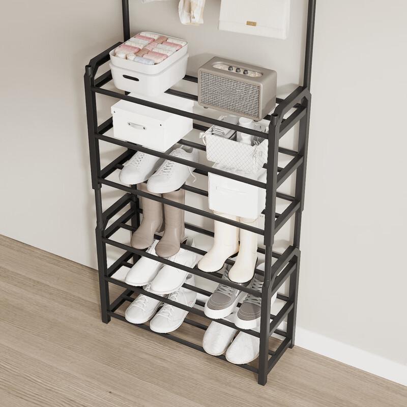 miflame Multifunctional Entryway Coat Rack & Shoe Organizer