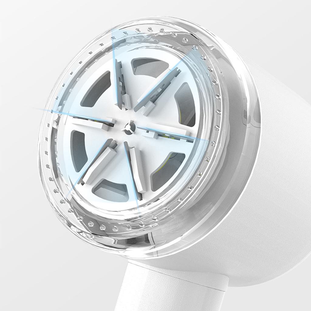 White 6 Blade Fabric Lint Shaver Remover with Lint Roller Rechargeable Clothing Hairball Trimmer