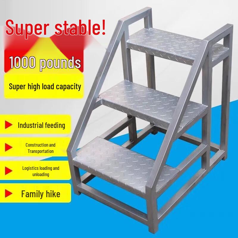 Yi Shu Xiang 3-Step Household Ladder with Handrail