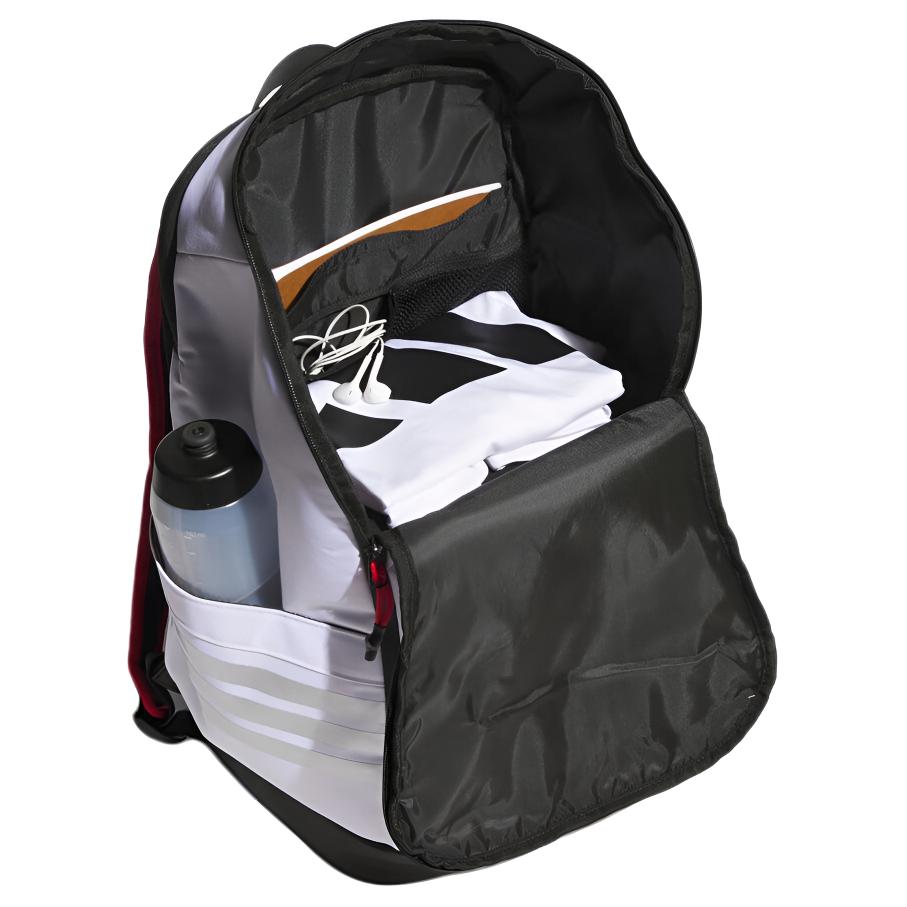 Adidas Recycled Polyester Backpack Regular Unisex White & Black KS5165