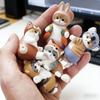 В наличии Mofusand Милый Кот в Кроличьей Шапке Слепой Куб Модель Игрушка Кукла Настольное Украшение Исцеляющее Украшение для Дома