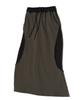 Peace Maker Ex Raw Maxi Skirt (Charcoal)