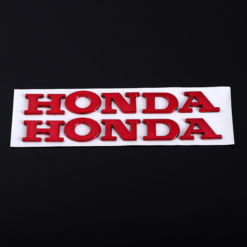 FIQ1 Honda Logo Sticker Letter Label for Motorcycle Sticker Logo Waterproof Stickers for Pcx160 Nss350 Pcx125 Cbr650r Fuel Tank