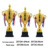 Custom Metal Trophies for Student and Children Sports: Creative Awards for Football, Basketball, and Competitive Games