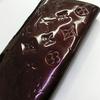 [Б/У] Кошелек Sarah На кнопке Логотип тисненый Складывающийся Лакированная кожа - Очень хорошее состояние #WVIH1Q
