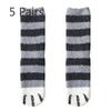 5 Pairs Socks Women Coral Velvet Mid-calf Socks Cat Claw Warm Wool Autumn and Winter Thickened and Padded Sleep Floor Socks Long Moon Socks