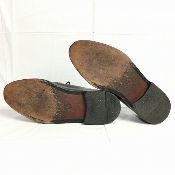 70s-80s Vintage Heinrich Dinkelacker Apollo Plain Toe Size 8F 26.5 Black(USED)