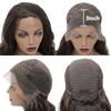 3X13 Lace Frontal Synthetic Wig Long Wavy Hair For Black Women Free Part Brown Color High Density Transparent Lace Front Wig