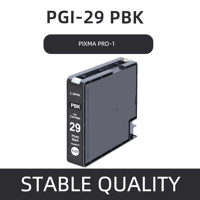 PGI-29 PGI29 Pgi29 Compatible Ink Cartridge With Pigment Ink For Canon PIXMA PRO-1 Pro1 Pro-1 Printer (12 Colors Available)