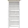 VidaXL BODO Bookcase Brown 80x38x180 Cm Solid Pine Wood 5 Shelves 355081