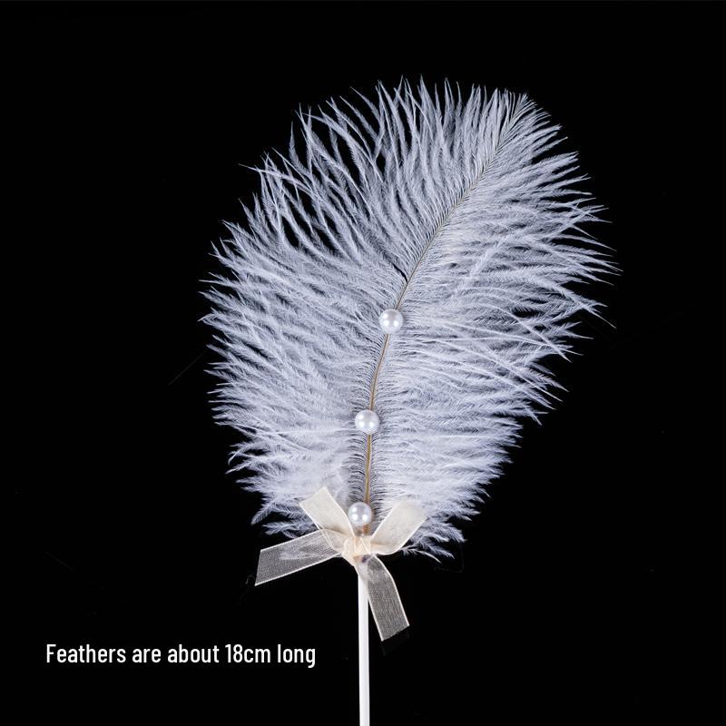 10 Топперов и украшений для торта в виде перьев ангельских крыльев