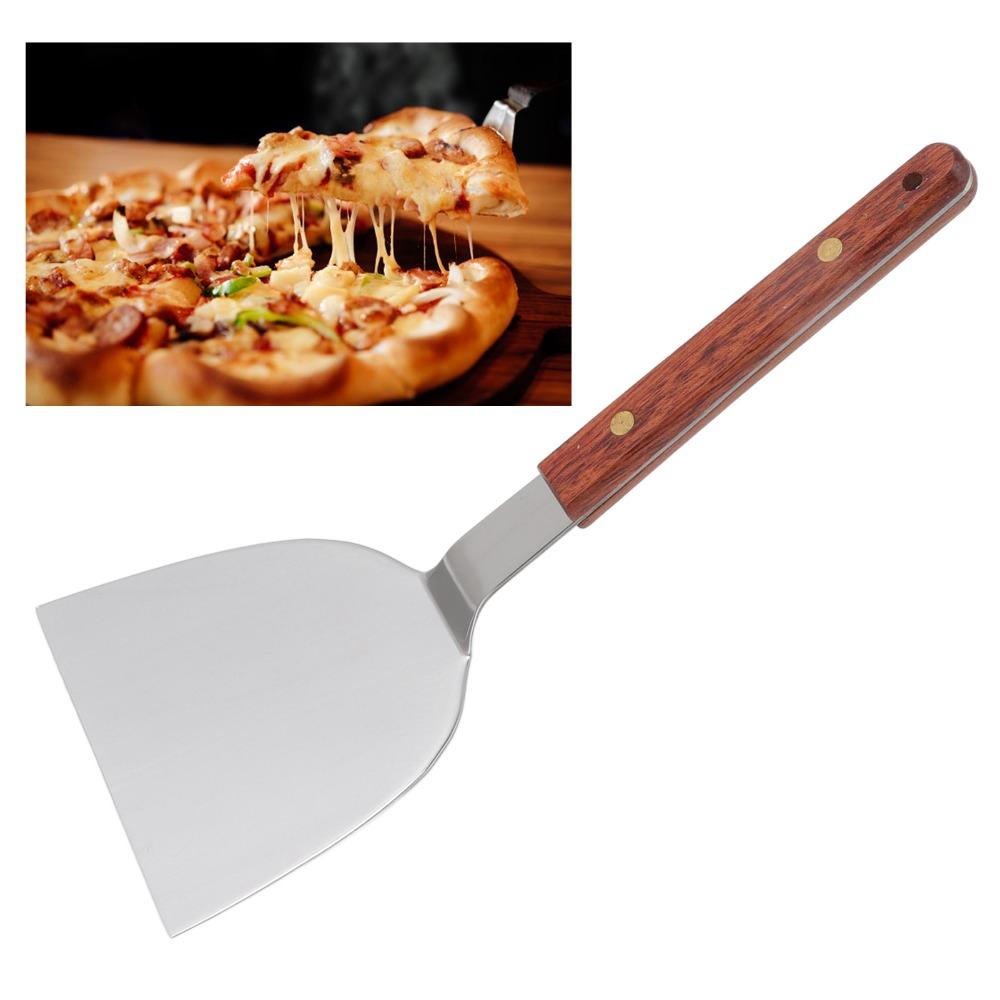 Wide Blade Barbecue Spatula Stainless Steel Teppanyaki Spatula Flipper Pancake Turner  Kitchen