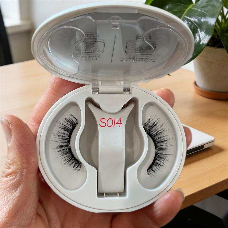 Oem 3D Накладные ресницы из искусственного меха, мягкие, на магнитах, набор, пушистые, многоразовые, с аппликатором