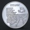 Памятная монета «Титаник» Металлическое гальваническое покрытие Памятная медаль